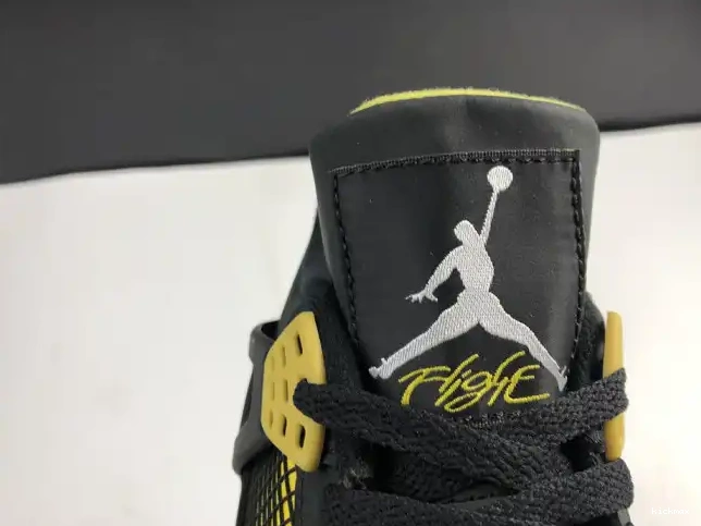 Cheap 4 Jordan Thunder Air Retro 308497-008 0613
